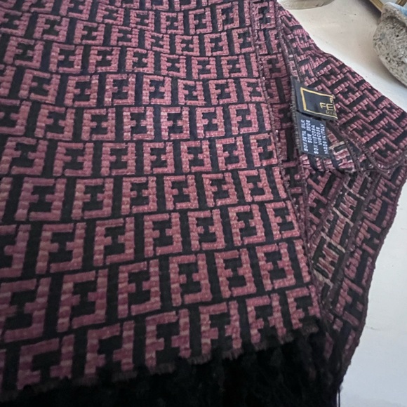 Vintage Fendi Silk Scarf - Picture 2 of 8